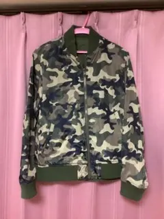 MA-1 ブルゾン 迷彩色 リバーシブル
