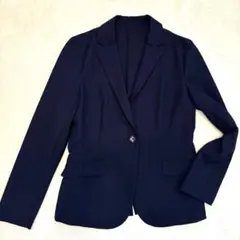 green label relaxing 36 夏用洗えるジャケット　ネイビー