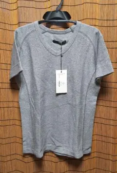 AKM ニットTシャツ グレーのサムネイル