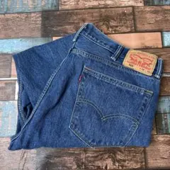 ビンテージ　古着　リーバイス505 バギー　デニムジーンズ　W38L30