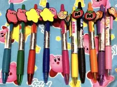 カービィ ラバーカラーボールペン 10本セット