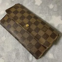 ルイヴィトン ポルトフォイユ ダミエ 三つ折り財布