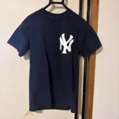 GILDAN ヤンキース Tシャツ S ネイビー