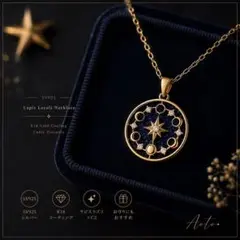 深紅の輝き】オレンジサファイア ネックレス S925 K18コート 143 