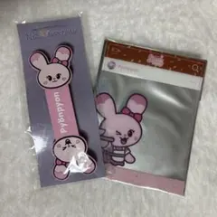 NiziU ミイヒ ピョンピョン ケーブルクリップ クリアカード 特典 FCくじ