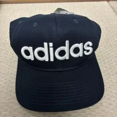 メンズキャップ　新品　アディダス　adidas ネイビー　タグ付き