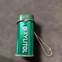 LOTTE XYLITOL キシリトールガム ミニチュア缶 ストラップ
