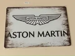 ASTON MARTIN ブリキ看板 インテリア 昭和レトロ