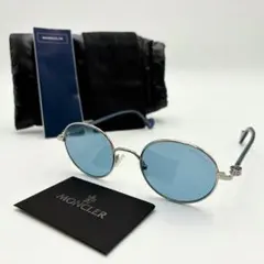 モンクレールMONCLER サングラス ブルーレンズ 美品USED MONCLER（モンクレール） 【在庫処分特価】MONCLER サングラス