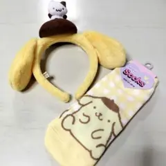 サンリオピューロランド カチューシャ ＆くつ下 ポムポムプリン