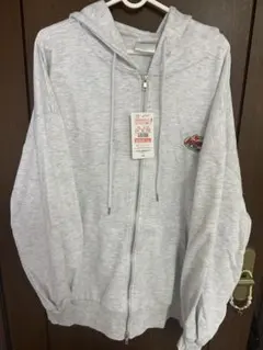 ANGEL BLUE グレー パーカー　新品未使用タグ付き