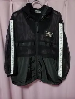 RASVOA シャカメッシュパーカー