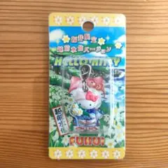 ☆福井限定☆越前水仙バージョン ハローキティファスナーマスコット