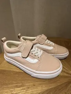 petit様専用　　17センチ　Vans ピンク スニーカー マジックテープ付き