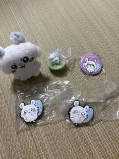 ちいかわ ミニフィギュア キーホルダー モモンガ うさぎ 2個セット