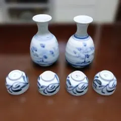 砥部焼(愛媛県)ぐいのみ＆徳利セットのサムネイル