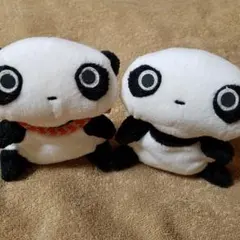 モンスイユ ぱんたん パンダのぬいぐるみ S SS くたくた 上野 - メルカリ