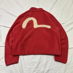 90's EVISU 赤 フルジップジャケット 42のサムネイル