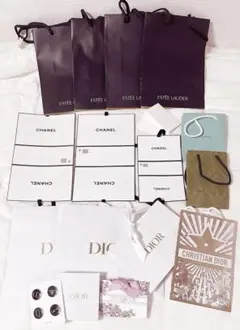 ハイブラショッパー　DIORノベルティ　CHANEL GUCCI Tiffany