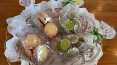 あられ糖のシュガークッキー（抹茶 またはプレーン）のサムネイル