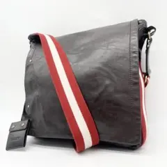 BALLY トレインスポッティング　ショルダーバッグ　レザー　ブラウン