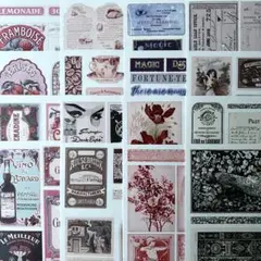 ［K344］teatime.様 素材シート コラージュシート