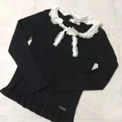 ピンクハウス　ニット　ピコフリル　レースのサムネイル