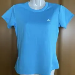 adidas 水色 ショートスリーブ Tシャツ　新品未使用のサムネイル