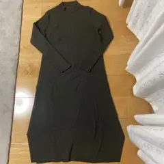 再再値下げ！デプレニットロングワンピース