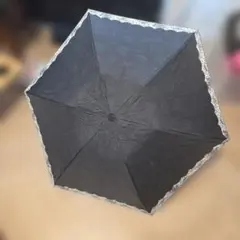 ディズニー 晴雨兼用 折りたたみ傘 黒のサムネイル