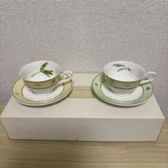 NARUMI ナルミ カップ&ソーサー 2客セット