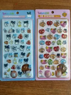 Tamagotchi 3D Stickers 2枚セットのサムネイル