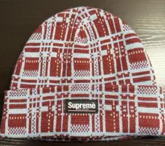 Supreme Plaid Beanie(ビーニー)