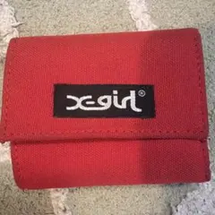 X-girl 三つ折り財布 レッドのサムネイル