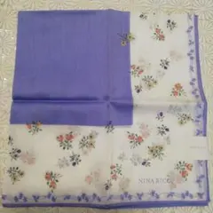 NINA RICCI ニナリッチ　ハンカチ 大判 約56cm x 56cm