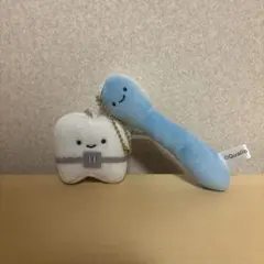 にっこりーノ　ハミガキのぬいぐるみ2 矯正　歯磨きのサムネイル