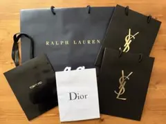 ブランドショップ袋　5枚セット