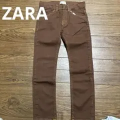 ZARA BOYS 長ズボン 5/6 ブラウン