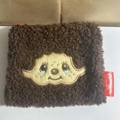 もんちっち もこもこスクエアポーチ