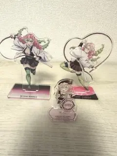 鬼滅の刃　甘露寺蜜璃　アクスタ3点セット