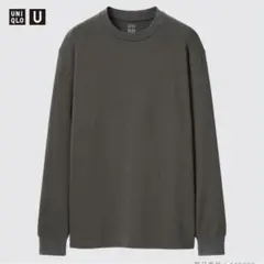 ユニクロ men's ヒートテックコットンクルーネックT(長袖)