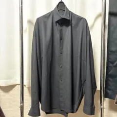 ル*ィ様 A.F ARTEFACT ブラック 長袖シャツ ウール100%