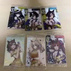 a*u様 ウマ娘 ウエハース トレカ 6枚