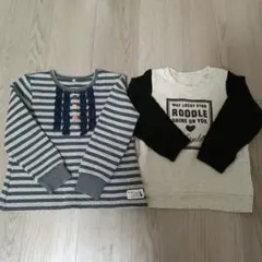 女の子トレーナー2点セット 120センチ