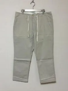 グローバルワーク ボトムス XL パンツ メンズ ドローコード付き 麻 リネンのサムネイル
