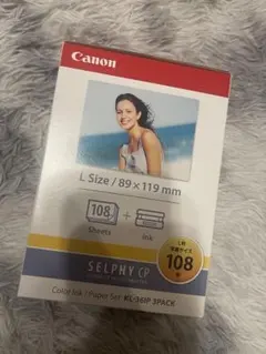 Canon SELPHY CP用 カラーインク/ペーパーセット Lサイズ