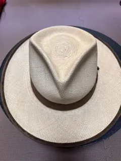 や*ぎ様 THE FAT HATTER パナマハット CROW 箱付き 美品 6 - メルカリ