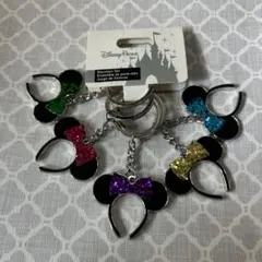 ミニーデザイン キーホルダー5個セット