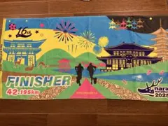奈良マラソン 2025 フィニッシャータオル ＆ メダル