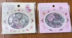 ESTHER BUNNY エスターバニー おはじき風シール 立体シール2個セット